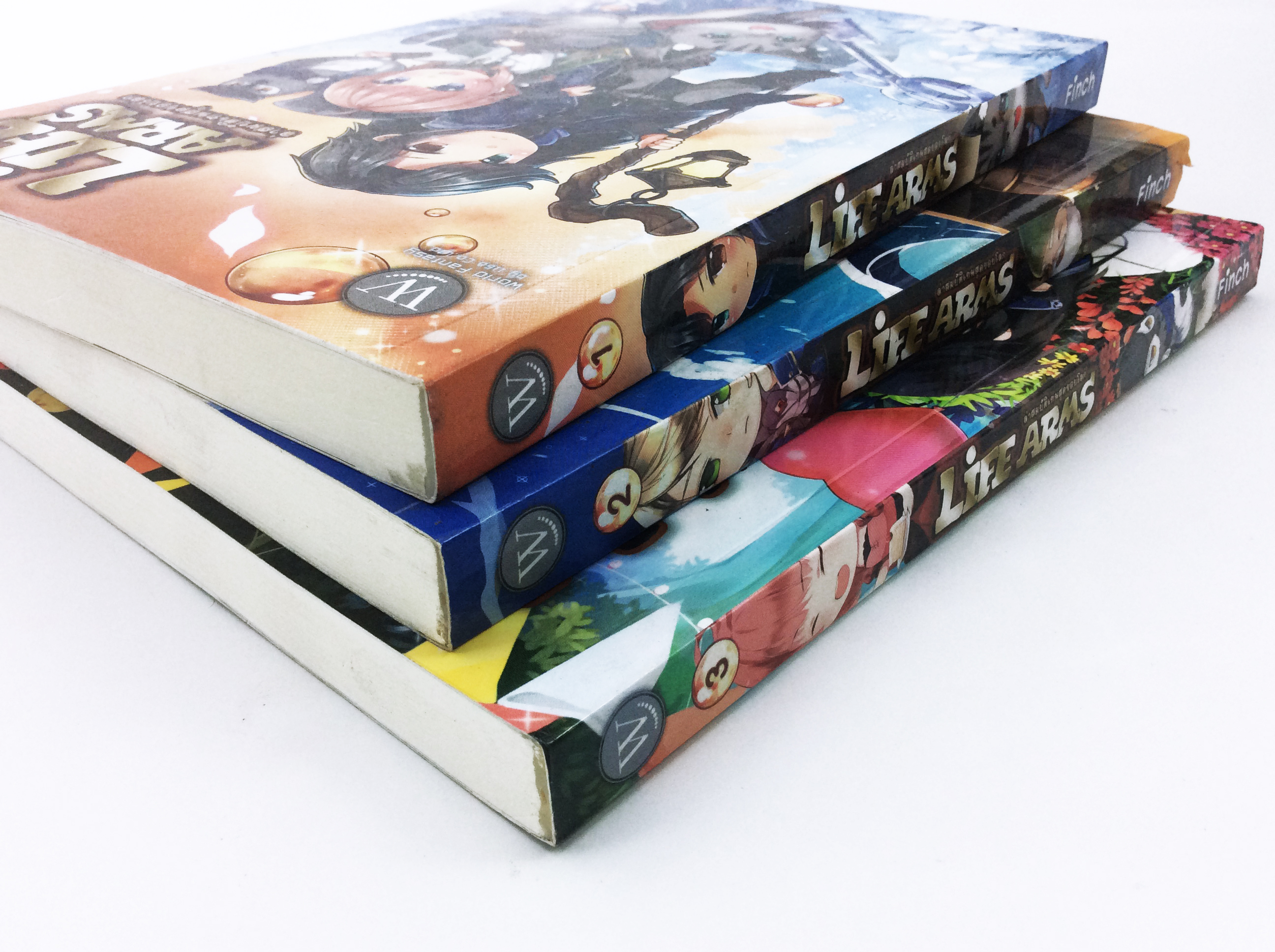 Life Arms ล่าสมบ้ติเทพสุดขอบโลก เล่ม 1-3 จบ หนังสือ นิยาย นิยายแฟนตาซี