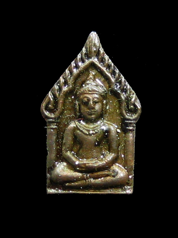 (5) พระขุนแผนยอดขุนพลจิ๋ว ลพ.สาคร เนื้อสัตตตะโลหะ ปี ๓๓ คลุกสีผึ้งหลวงปู่แก้ว