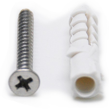 พุกพลาสติกพร้อมน๊อต Eagle one แบบกล่อง แบ่งขายเป็นกล่อง