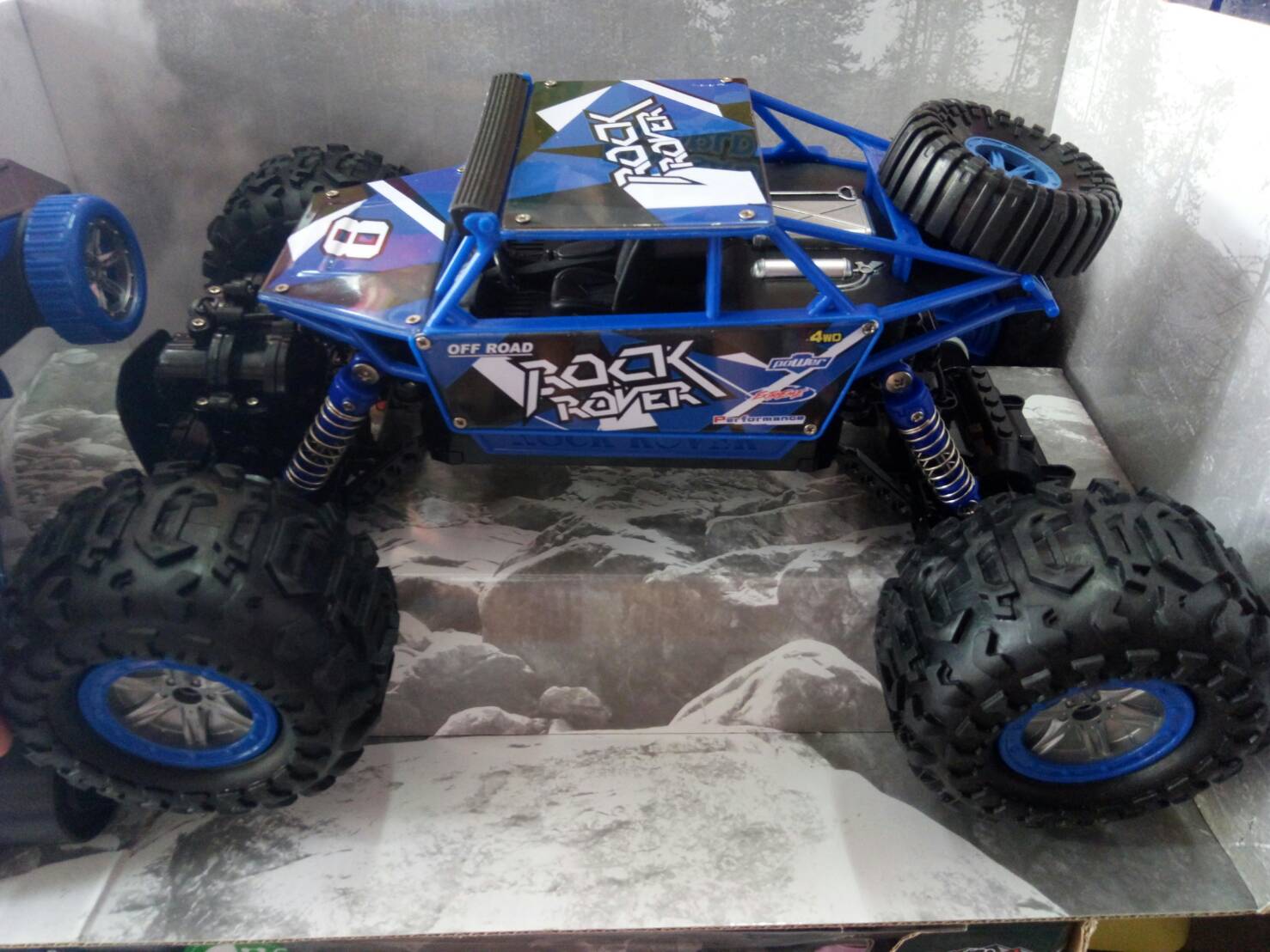 รถบังคับร็อกโรเวอร์ of road Rock Rover 4WD 8/1