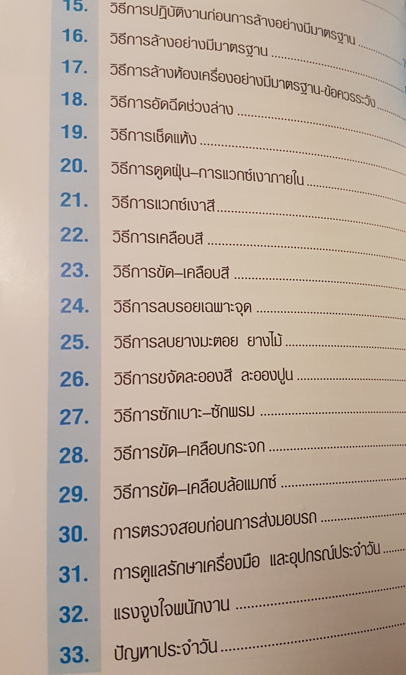 คู่มือธุรกิจคาร์แคร์ แบบมืออาชีพ