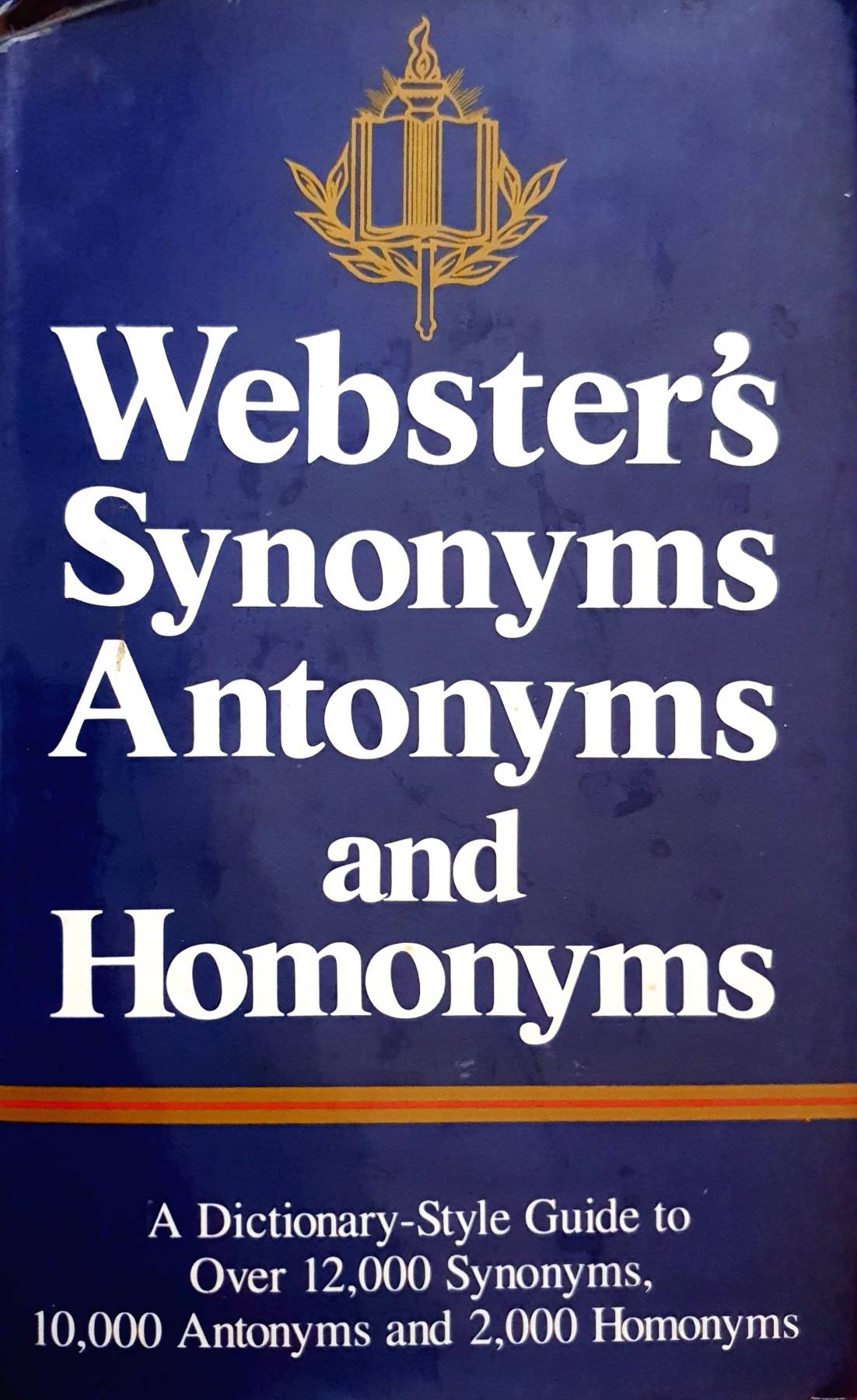 Webster's Synonyms, Antonyms, and Homonyms - Hardcover