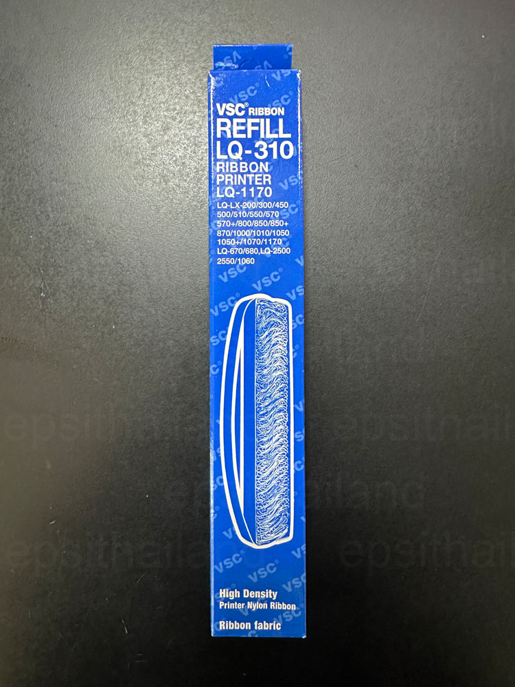 EPSON เฉพาะผ้าหมึกสำหรับเครื่องพิมพ์ RIBBON Refill FOR Epson LQ-310/350/520/LX310/350/520 300 กรัม