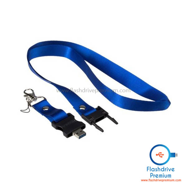 แฟลชไดร์ฟ สายคล้องคอ ( Lanyard Flash Drive Premium)