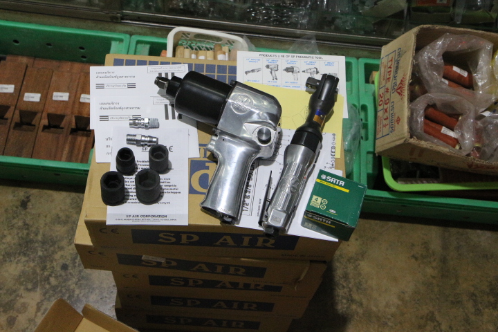 บ๊อกลมชุด/1/2"/Sp/แถมประแจลม/SP-1148F+SP-1133SX