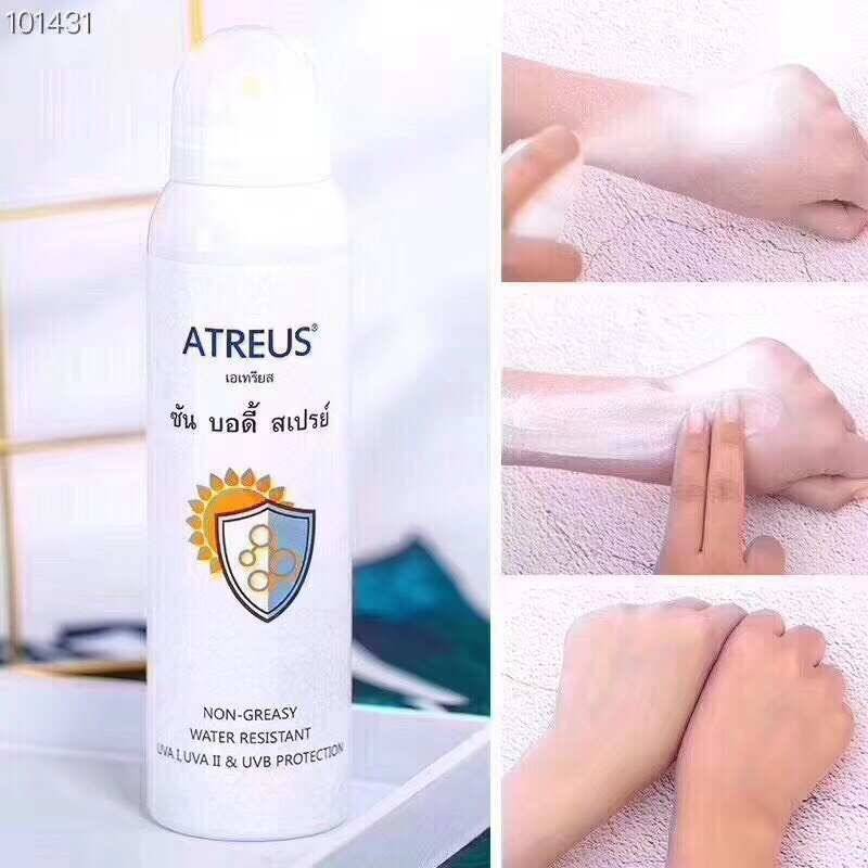 ATREUS BASE SUN BODY SPRAY SPF50 PA+++ 美白防晒喷雾