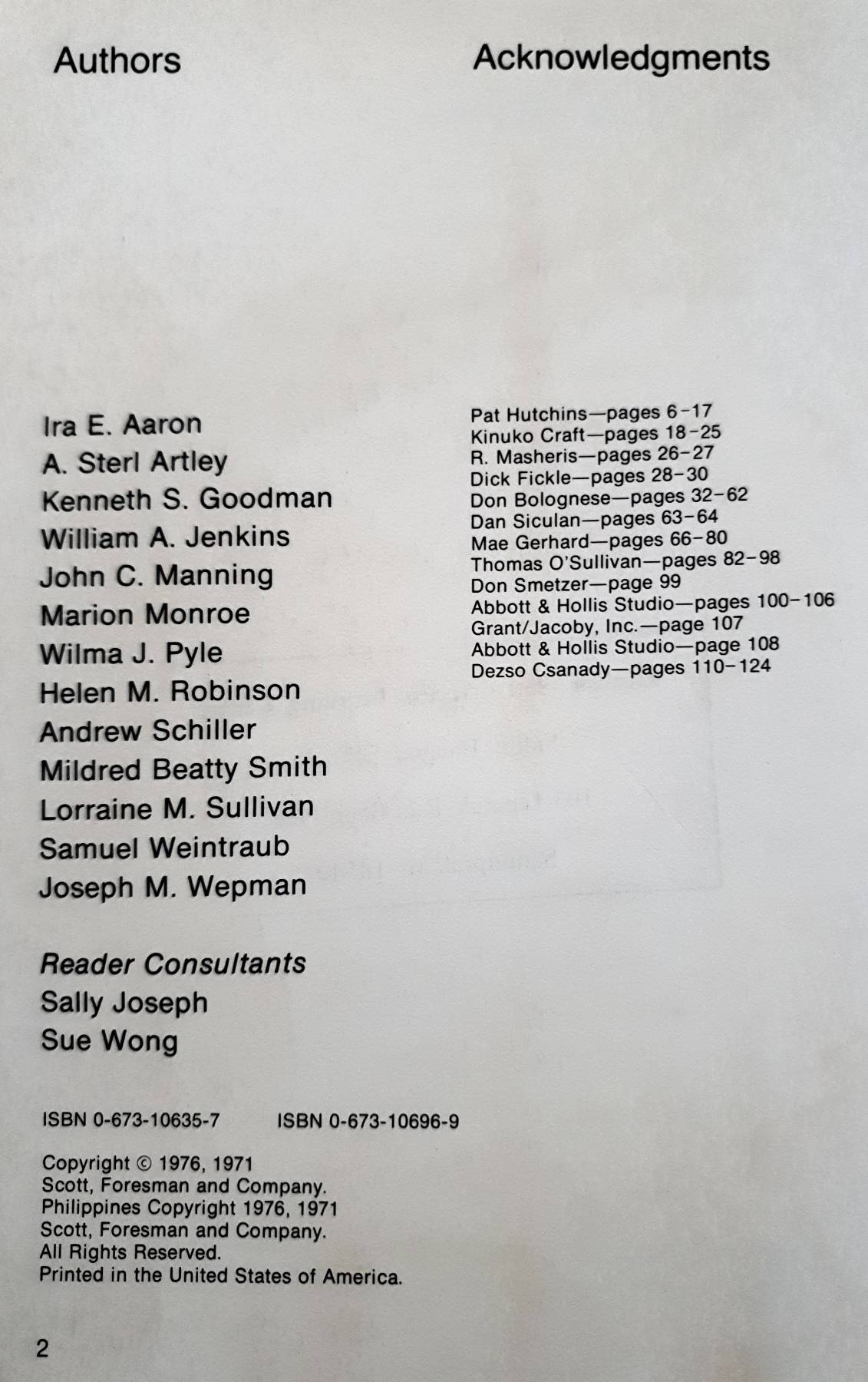 On Your Mark Take a Giant Step, 1976