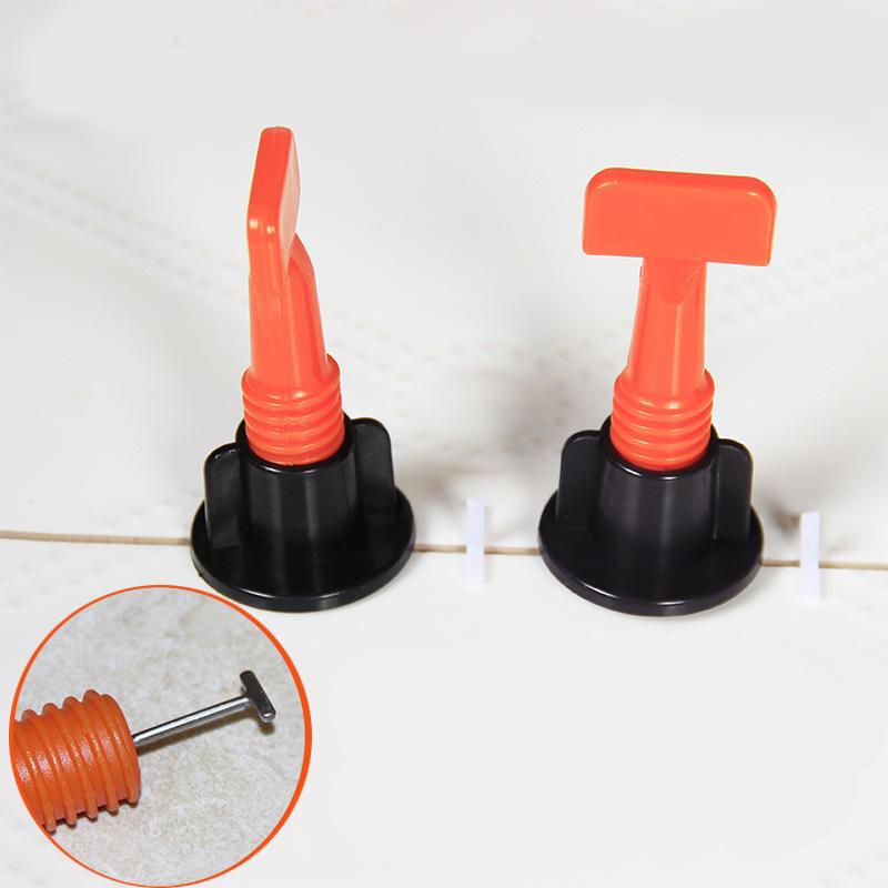 อุปกรณ์ปรับระดับกระเบื้อง KingsMan [แพ็ค50ชิ้น] พร้อมด้ามขัน