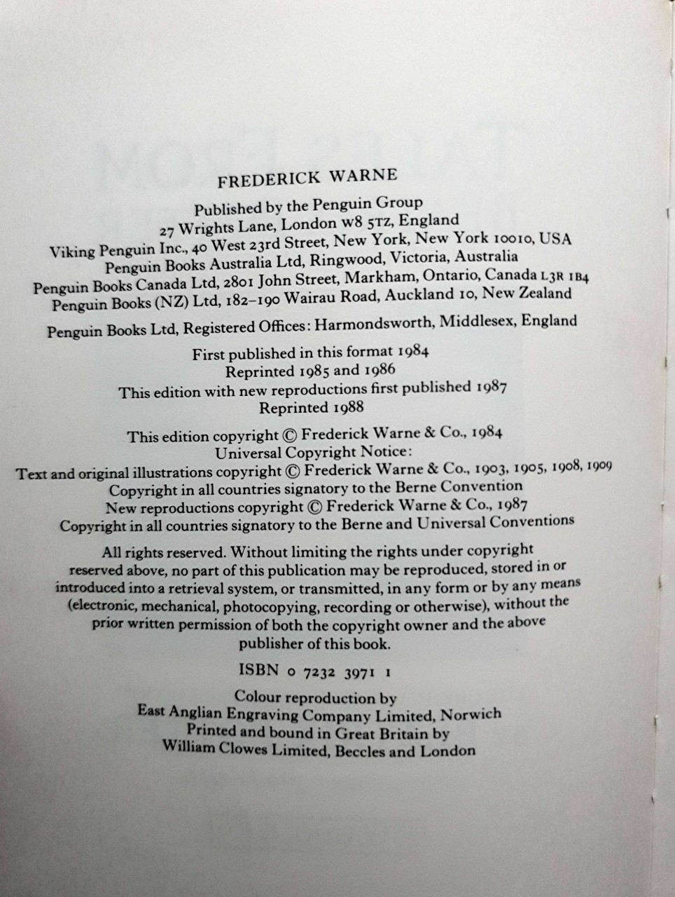 TLES FROM BEATRIX POTTER : BEATRIX POTTER