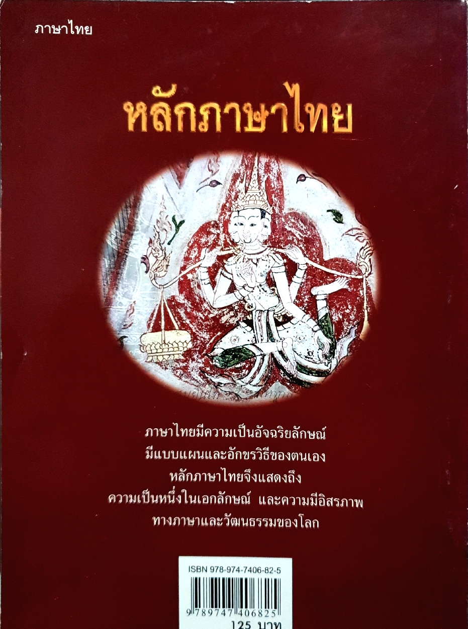 หลักภาษาไทย หลักเกณฑ์ในการใช้ภาษาไทยให้ถูกต้อง / เปลื้อง ณ นคร