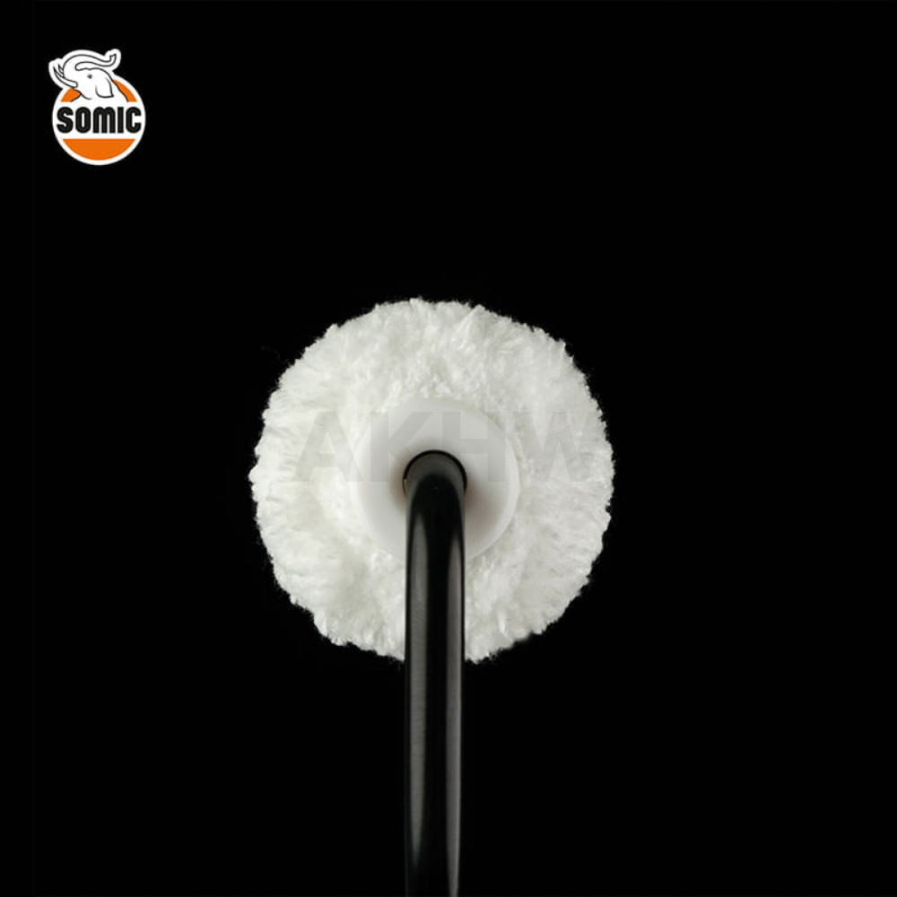 ลูกกลิ้งงานไม้ Wood Roll 4 นิ้ว โซมิค SOMIC สำหรับทาสีย้อมไม้, วานิช, แชลแล็ก [สินค้าสั่งโรงงาน ขายยกลัง] (ราคาไม่รวมแวท)