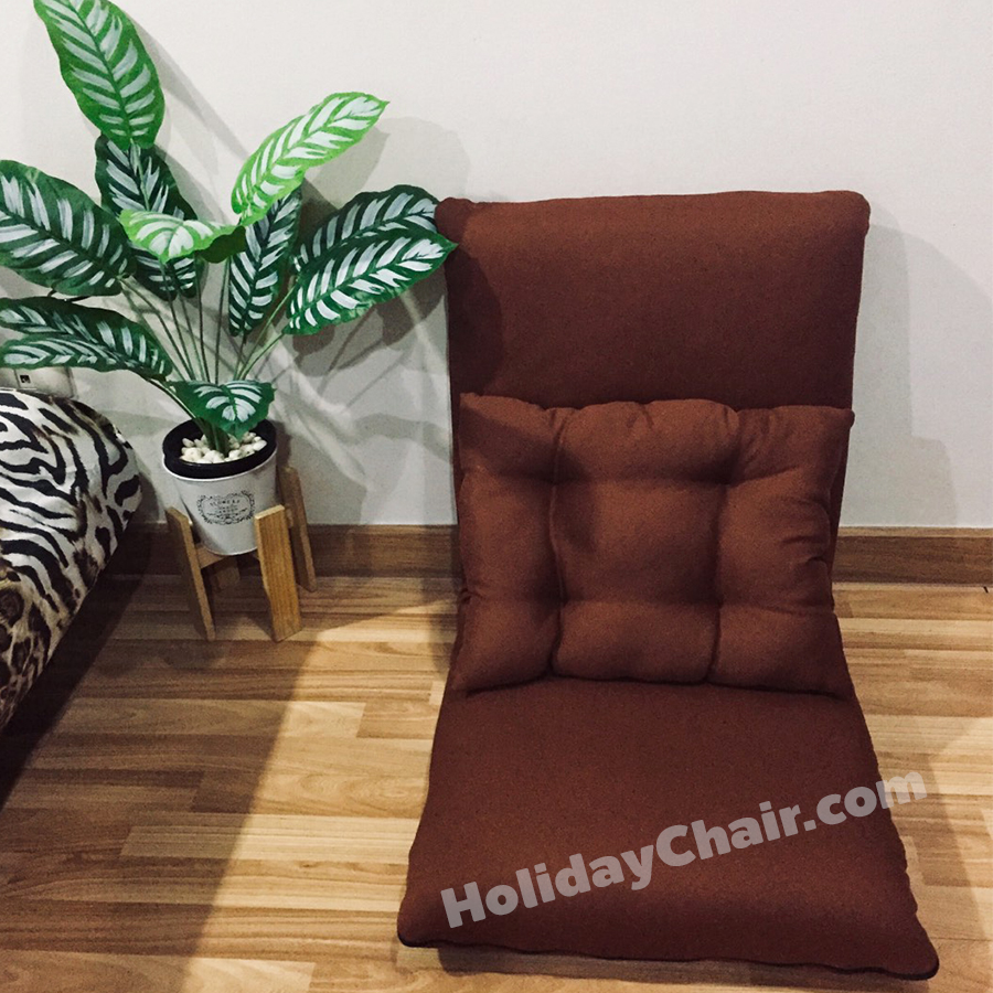 เบาะนั่งสมาธิ ปรับได้ 6ระดับ พร้อมหมอนอิง เบาะรองนั่งสมาธิ เก้าอี้นั่งพื้น เก้าอี้สวดมนต์ เบาะรองนั่งมีพนักพิง เก้าอี้นั่งสมาธิ เบาะรองนั่งพื้น HC-057