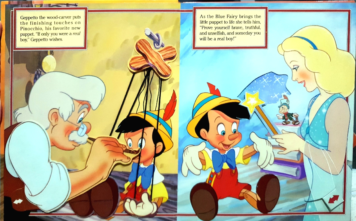 Walt Disney's Pinocchio Pop-Up Book