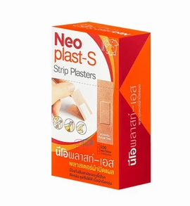 นีโอพลาส-เอส Neoplast S พลาสเตอร์ผ้าปิดแผล กล่อง 100 แผ่น