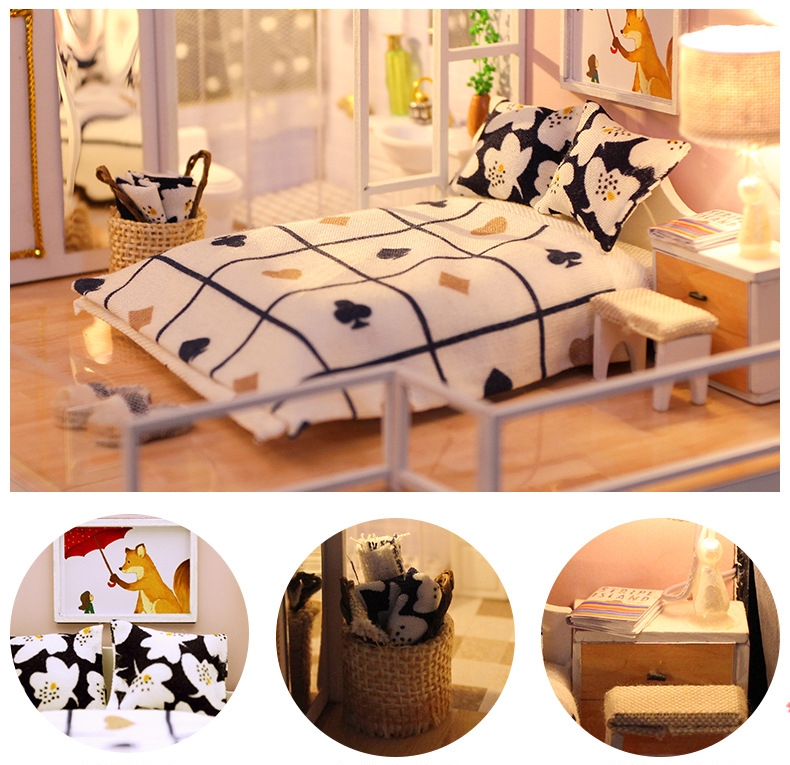 โมเดลบ้านจำลองสไตล์คลาสสิค