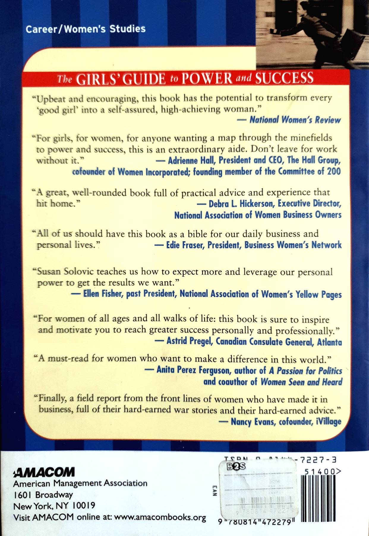 The Girls' Guide to Power and Success Paperback by Susan Solovic (Author)