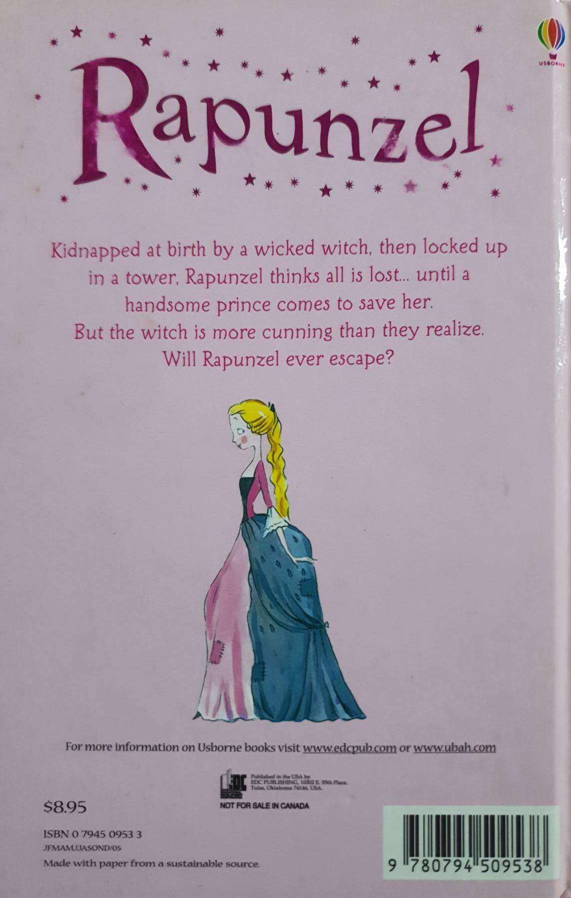 Rapunzel by Susanna Davidson (Hardcover)