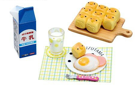 รีเม้นท์ของเล่นจิ๋วชุดอาหารจานอร่อยของคุณแม่พร้อมอุปกรณ์ครัวจิ๋วRement Mom'dishs set