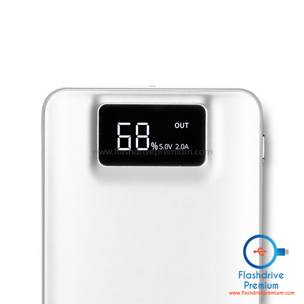 พาวเวอร์แบงค์ 10,000 mAh (Power Bank LED)