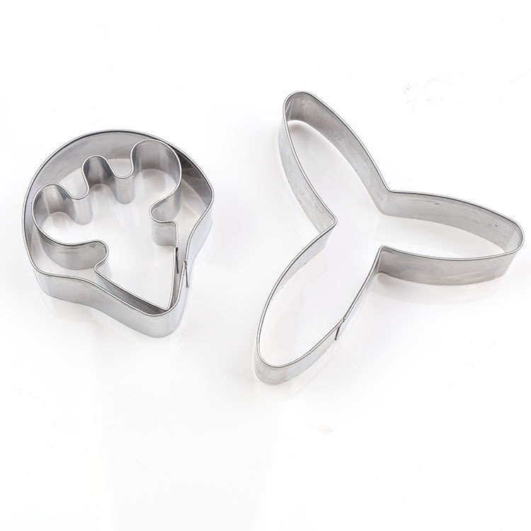 แม่พิมพ์ตัดดอกไม้น้ำตาลสแตนเลสเค้ก DIY เครื่องมือ Phalaenopsis แม่พิมพ์ดอกไม้น้ำตาล 3 ชิ้นสำหรับงานประดิษฐ์ดอกไม้จากดินไทย