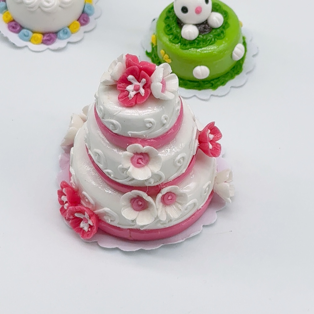 5 pieces/set Miniature Cake 3 layer