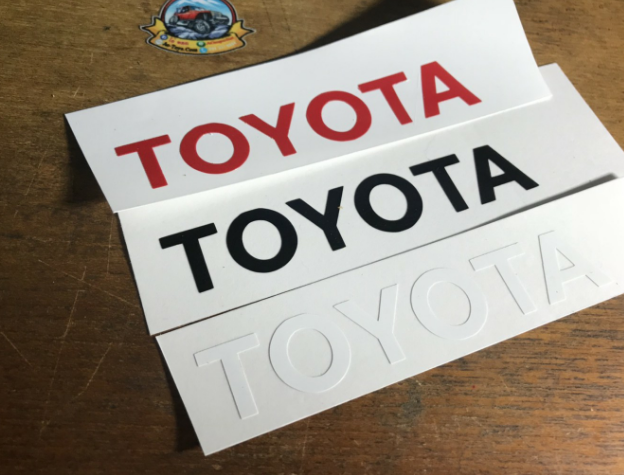 สติ๊กเกอร์ TOYOTA WPL