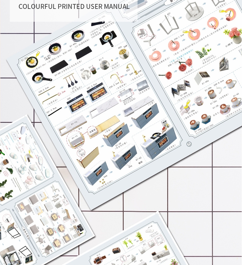 บ้านจำลองโมเดิร์น หากเปิดไฟยิ่งเพิ่มความหรูหราเหมาะสำหรับนักสะสมและนักประดิษฐ์บ้านจำลองโดยเฉพาะ