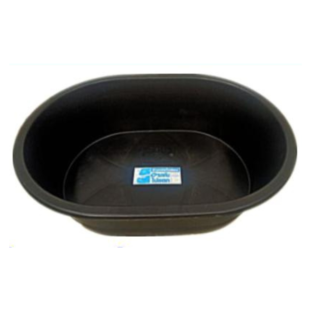 อ่างเปลผสมปูน สีดำ ยี่ห้อช้างยืน [สินค้าสั่งโรงงาน ขายยกมัด (10ใบต่อมัด)]