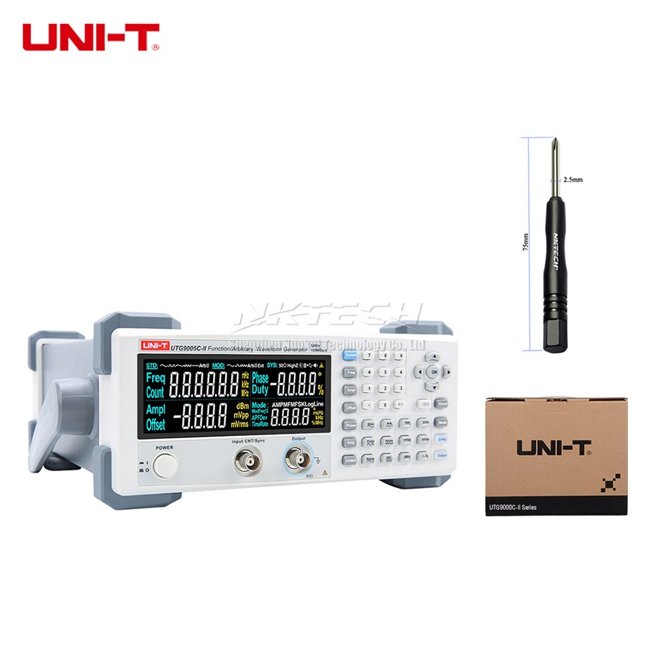 UNI-T UTG9005C-II 5MHz 1 Chanel Function/Arbitrary Waveform Generator