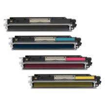 HP CF350A/CF351A/CF352A/CF353A (HP 130A) TONER COMPATIBLE BK/C/M/Y FOR HP COLOR LASERJET Pro MFP M176n/Pro MFP M177fw 4 กก.