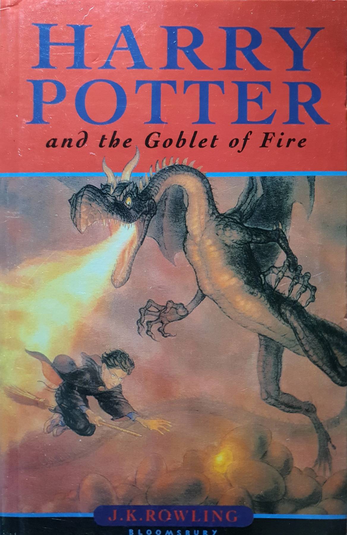 Harry Potter and the Goblet of Fire (Book 4) (First UK edition-first printing) by Rowling, J.K - 2000