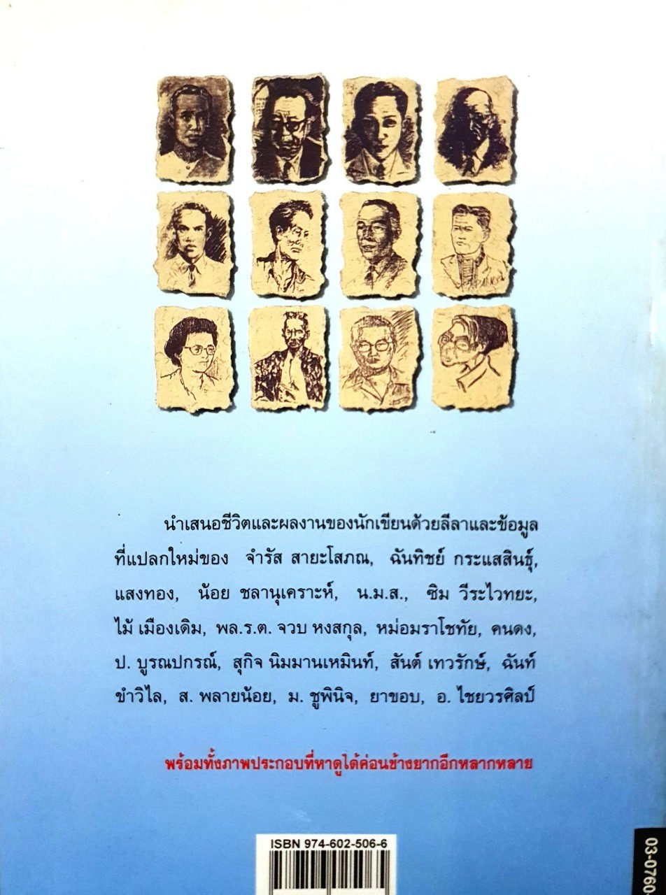 นักเขียนไทย ใน”สวนหนังสือ” : อาจิณ จันทรัมพร