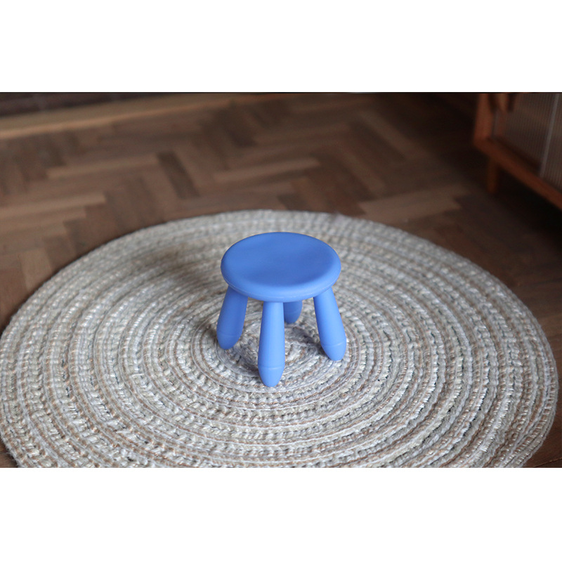 เก้าอี้จิ๋วการ์ตูนพลาสติกเหมาะสำหรับประกอบตุ๊กตา OB11 ฉากจิ๋วมินิจำลองเฟอร์นิเจอร์รุ่น Pocketบ้านตุ๊กตาตุ๊กตา