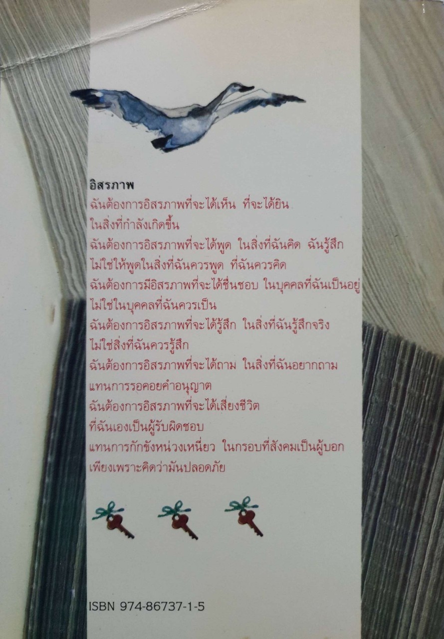 ค้นหาตัวเอง พิมพ์ครั้งที่ 6 : นวลศิริ เปาโรหิตย์