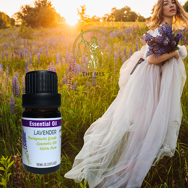 น้ำมันดอกลาเวนเดอร์บริสุทธิ์ 100% (์Natural Pure Lavender Oil)