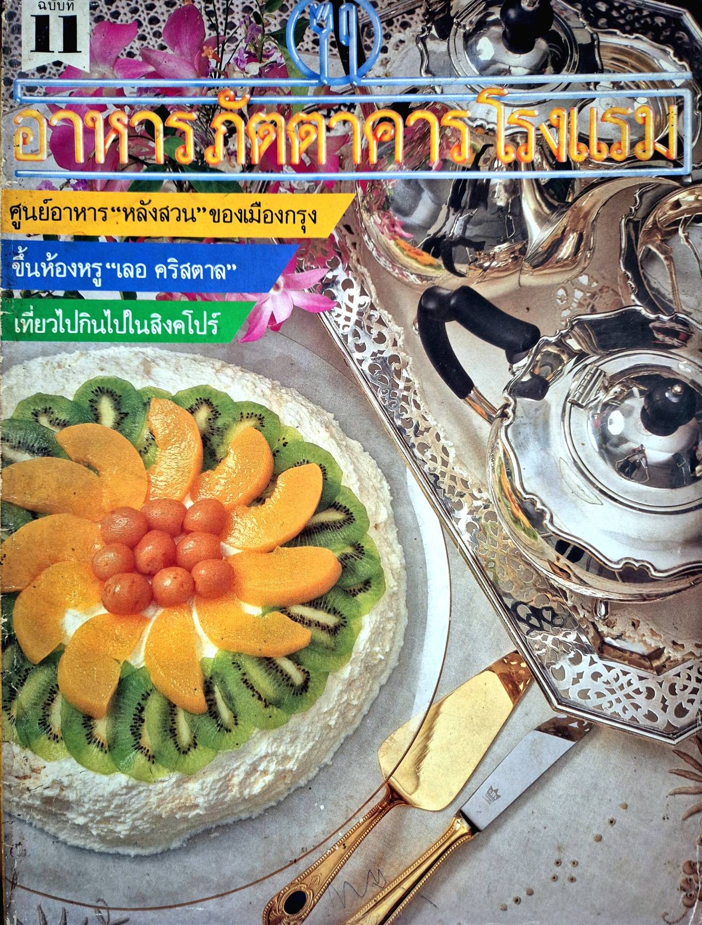 นิตยสาร อาหารภัตตาคาร โรงแรม พิมพ์ปี 2527 ศูนย์อาหาร “หลังสวน” ของเมืองกรุง