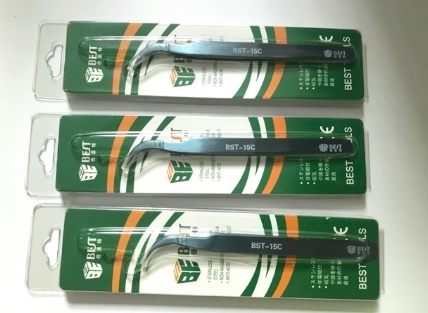 BEST BAT-15C คีมหนีบปลายโค้ง