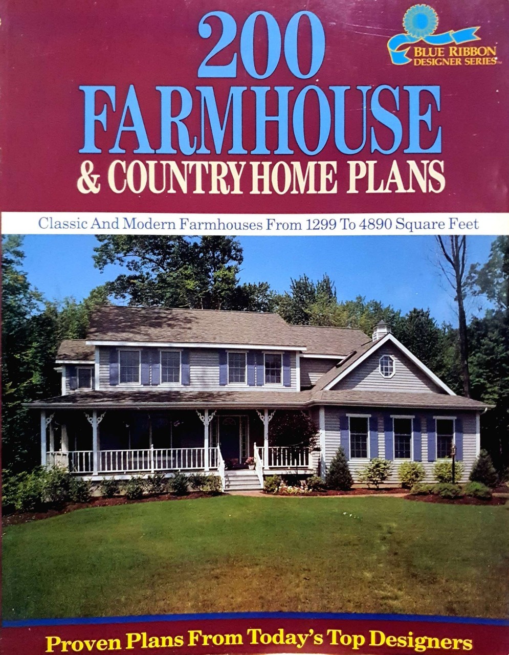 200 Farmhouse & Country Home Plan : Blue Ribbon Designer Series