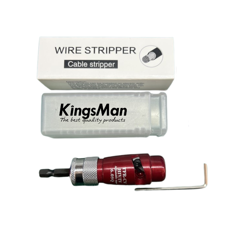 หัวปลอกสายไฟ THW 2.5/4/6sqmm. ยี่ห้อ KingsMan สำหรับต่อสว่านไฟฟ้าทุกชนิด [ขายปลีก/ส่ง]