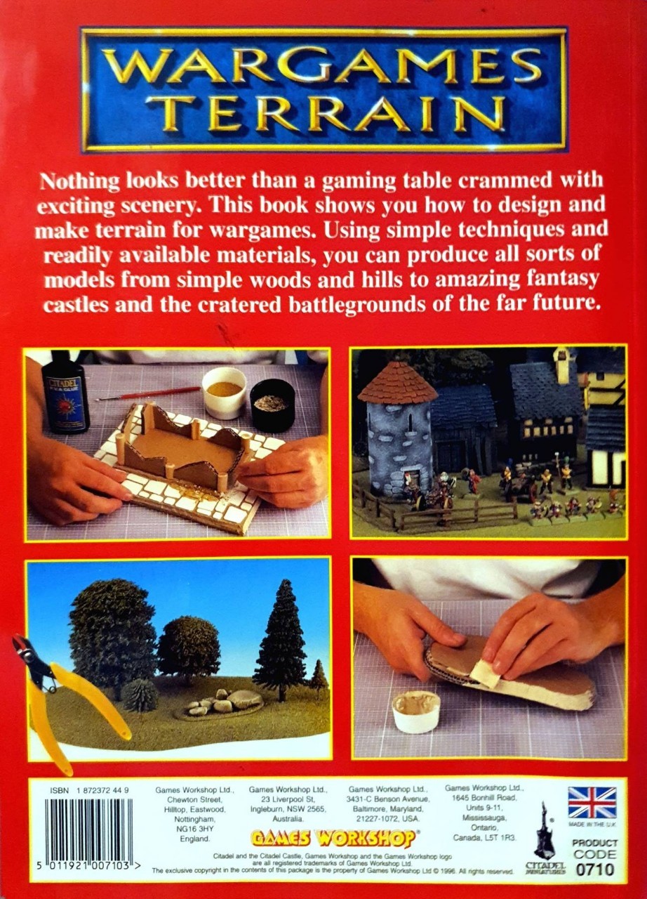 HOW TO MAKE WARGAMES TERRAINS : Games workshop