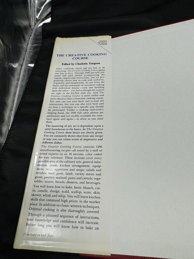 The Creative Cooking Course Hardcover – January 1, 1982 by ed. Turgeon, Charlotte