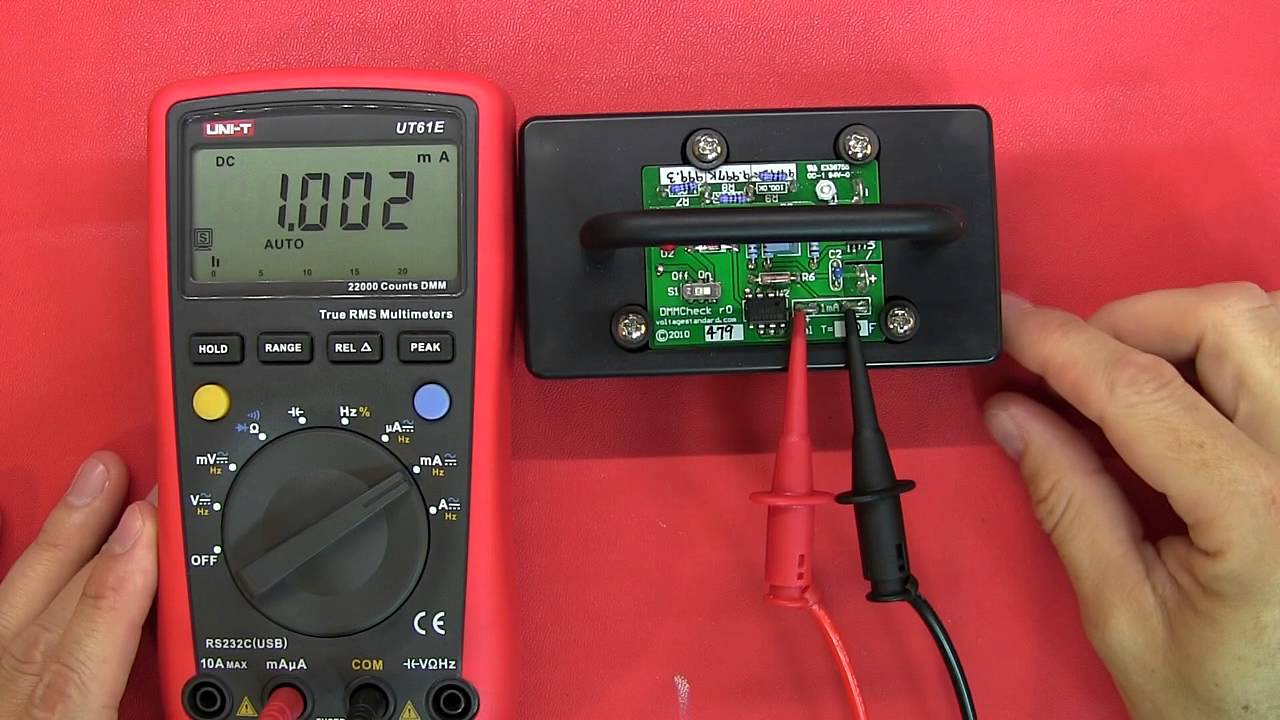 มัลติมิเตอร์ดิจิตอล UNI-T UT61E