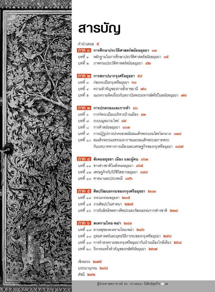 ถาม-ตอบ ประวัติศาสตร์สมัยอยุธยา