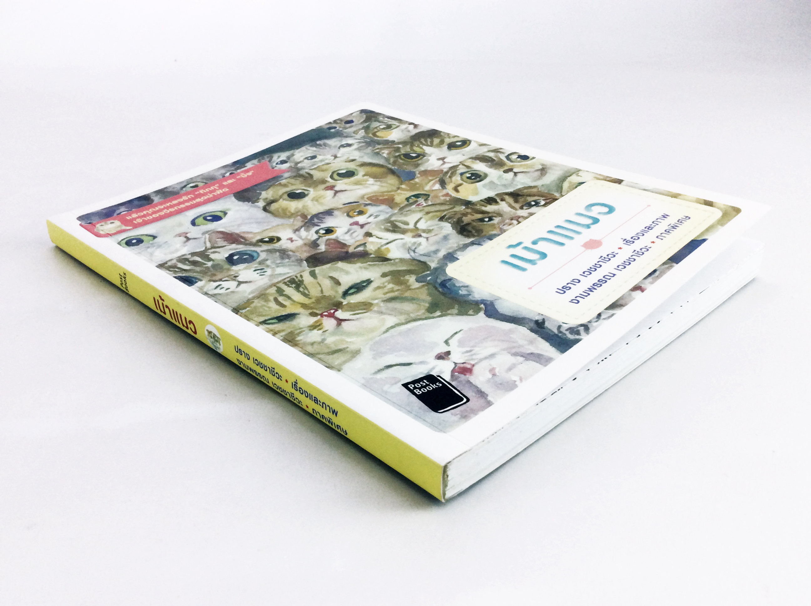 เม้าแมว แล้วคุณจะหลงรัก ทิกกุ และ มิ้ง เจ้าของวีรกรรมสุดน่าฟัด หนังสือ สารคดี สัตว์เลี้ยง