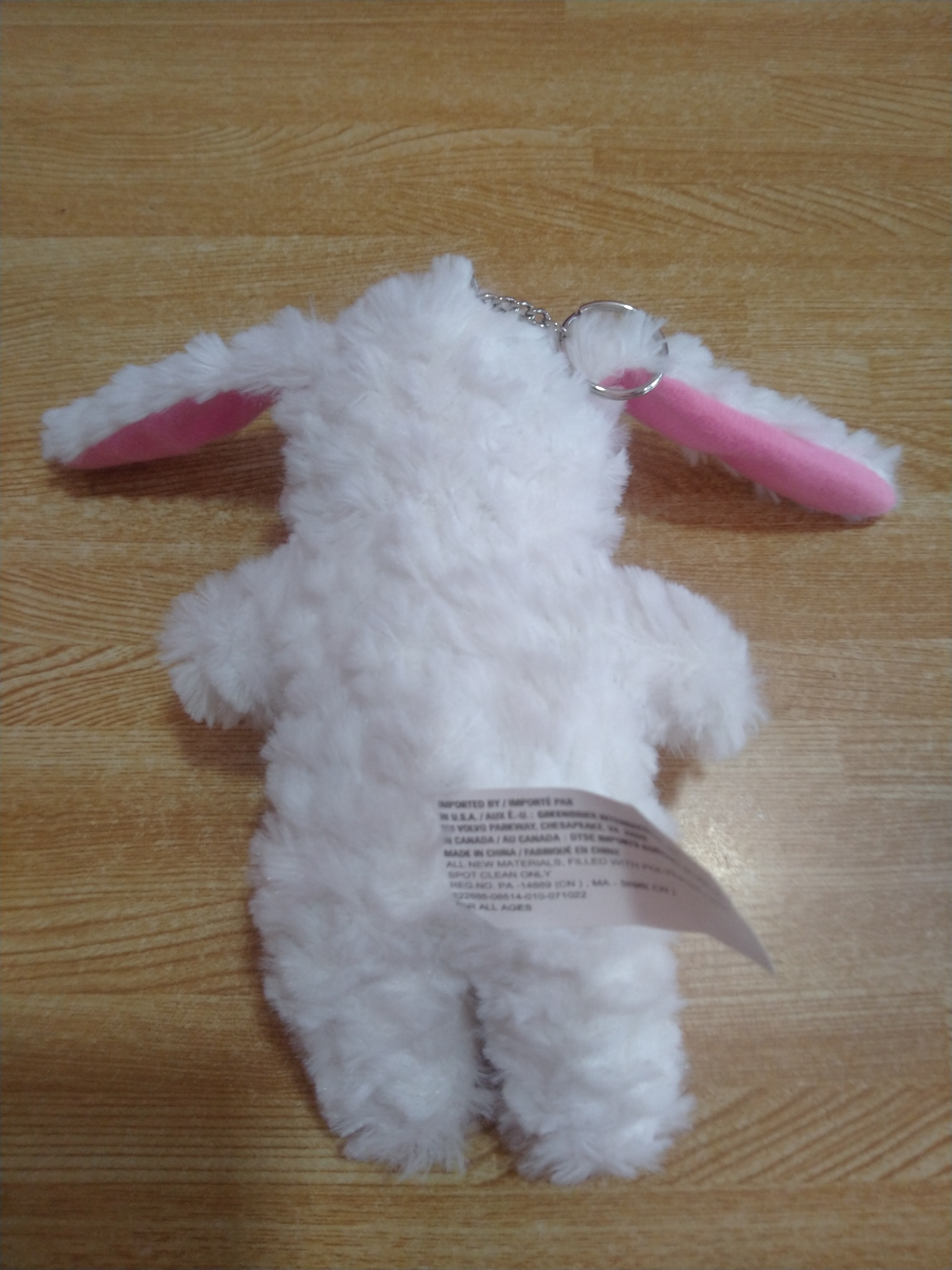 พวงกุญแจตุ๊กตาผ้ากระต่าย