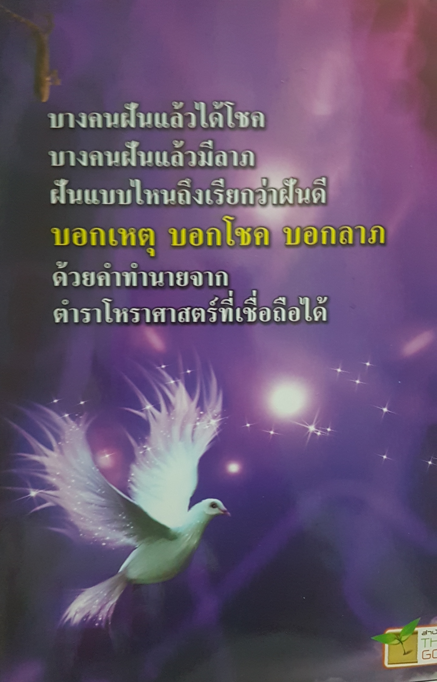 ทำนายฝัน ฉบับสมบูรณ์ ฝันดี ฝันเด่น ฝันว่ารวย ฝันแบบไหนให้โชคลาภ คำทำนาย ที่แม่นจริง พร้อมเลขนำโชค