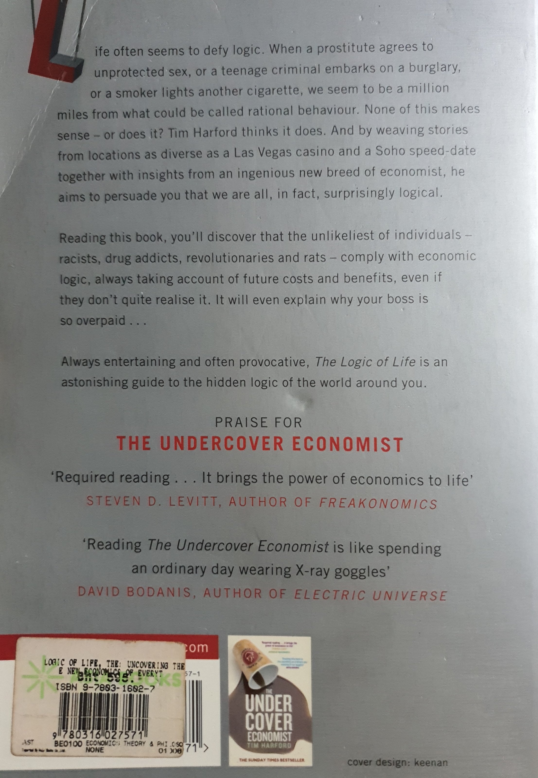 The Logic of Life : TIM HARFORD , The Undercover Economist