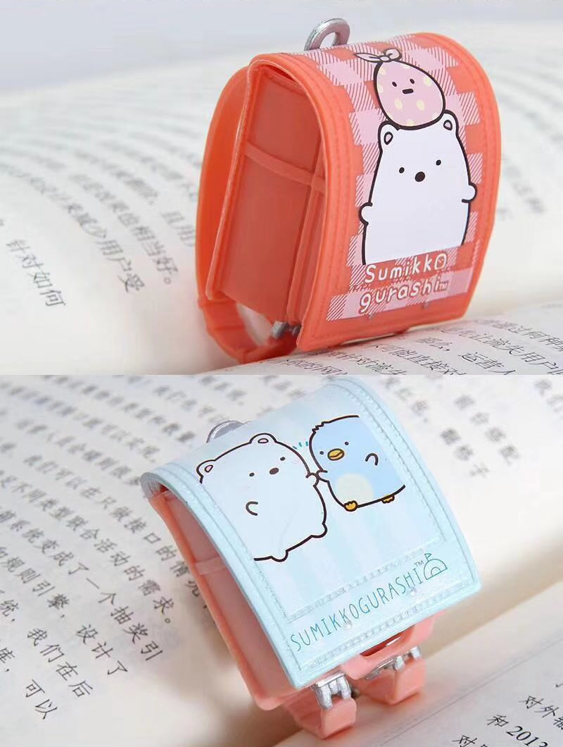 Rementรีเม้นท์กระเป๋าจิ๋วชุดกระเป๋านักเรียนญี่ปุ่นหลากหลายสีการ์ตูนลายซูมิโก๊ะเหมาะสำหรับนักสะสมของจิ๋ว