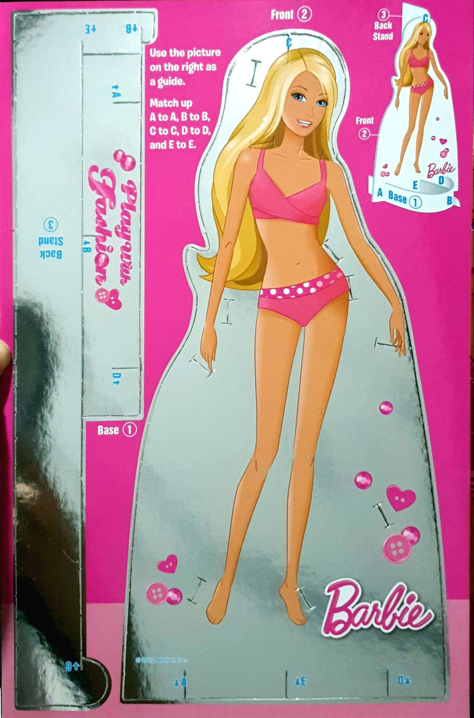 Barbie Play with Fashion Ultimate Dress Up Doll Kit : Mattel