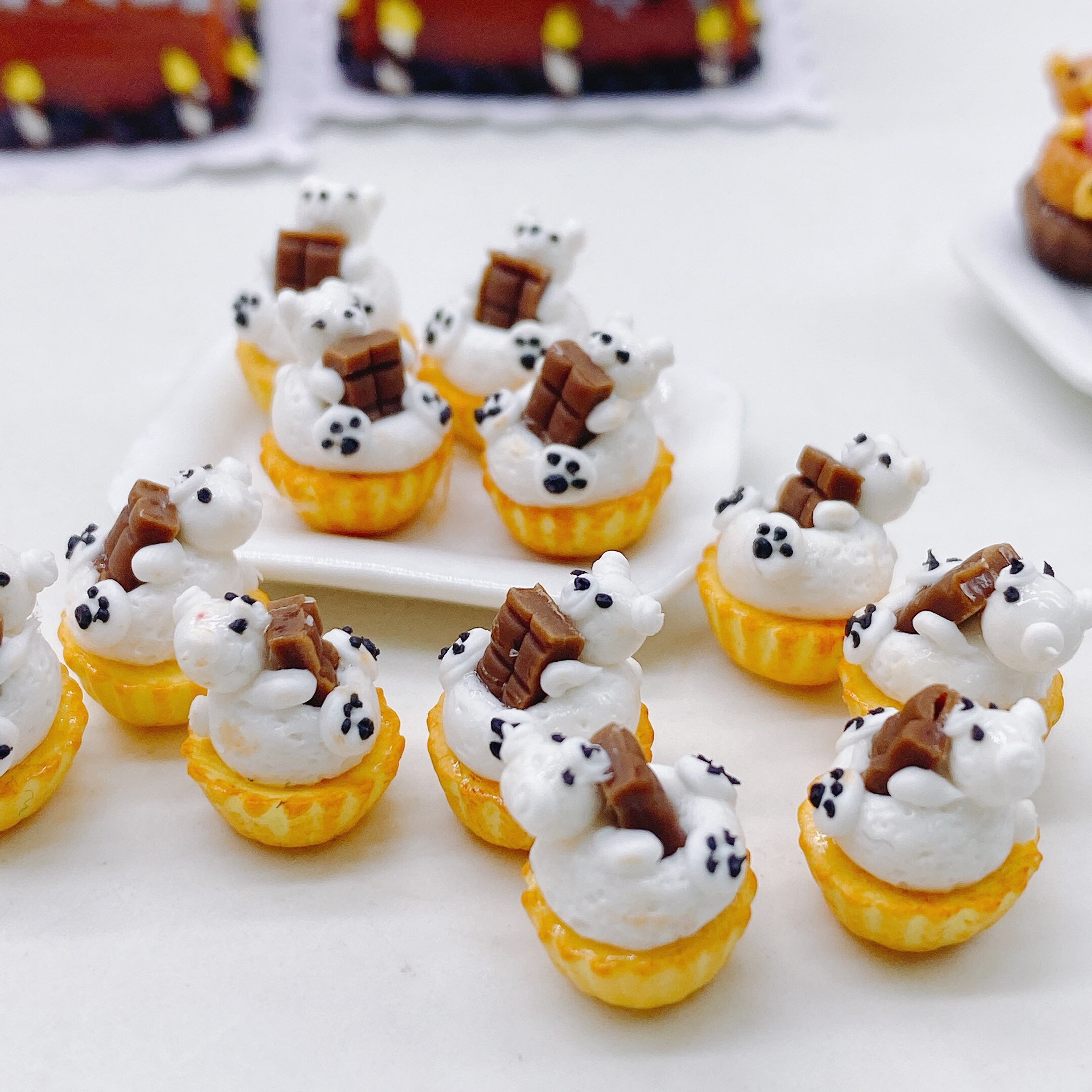 Miniature Cupcake 10 pieces